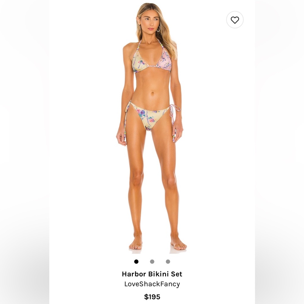 LoveShackFancy Harbor Bikini set S